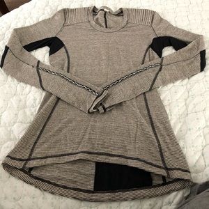 Lulu Lemon Striped Shirt